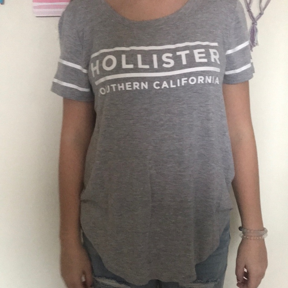Grey Hollister Easy Tee